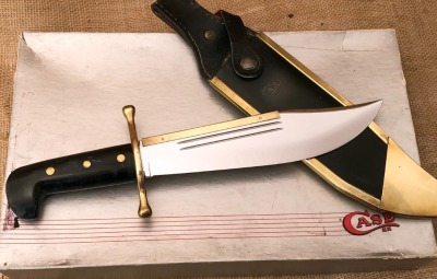 Case Bowie Daniel Boone Etch - 2