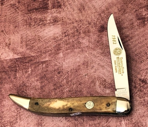 Colonel Coon/Old Cut LeGrange Bone Commemorative Toothpick