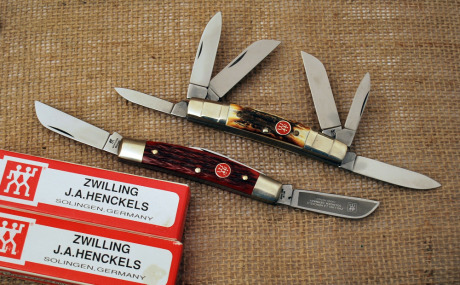 Four and Six Blade Henckels Germany Congress Knives