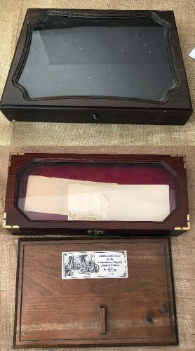 Three Knife Display Cases