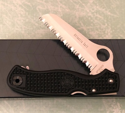 Spyderco Atlantic Salt* MultiPar bidding. See Lot 450 for details