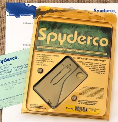 Spyderco SpyderCard* MultiPar bidding. See Lot 450 for details - 2