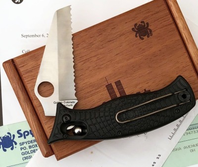 Spyderco World Trade* MultiPar bidding. See Lot 450 for details - 2