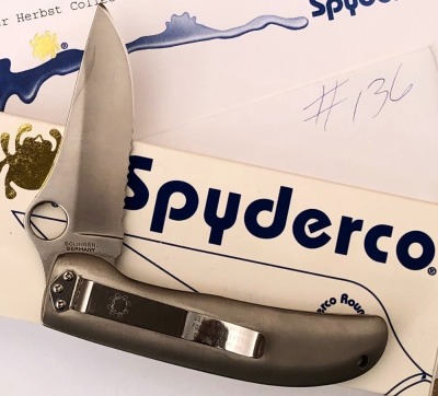 Spyderco Peter Herbst* MultiPar bidding. See Lot 450 for details - 2