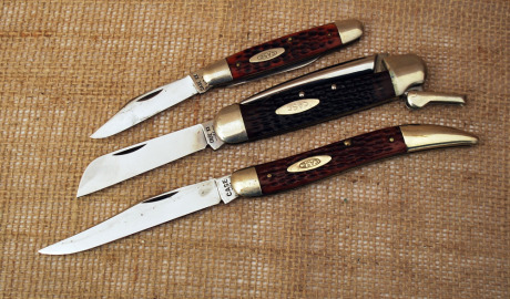 Trio of Case Vintage Knives