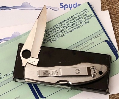 Spyderco Rookie* MultiPar bidding. See Lot 450 for details - 2