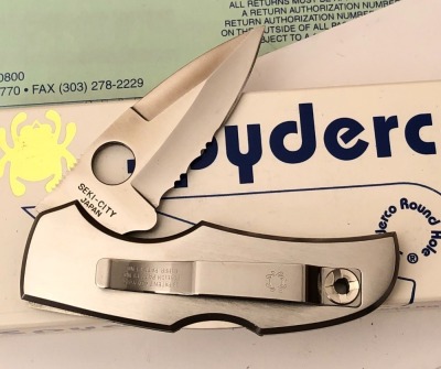 Spyderco Native II* MultiPar bidding. See Lot 450 for details - 2