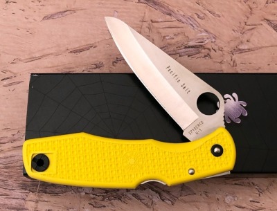 Spyderco Pacific Salt* MultiPar bidding. See Lot 450 for details