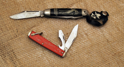 Vintage Lone Ranger and Hopalong Cassidy Knives