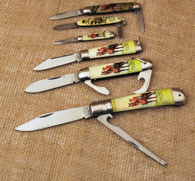 Mini-Collection of Canadian Mountie Knives