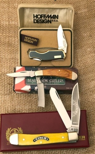 Three Folders; Hoffman, Boker and Bear & Son