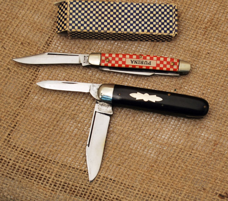 Two Vintage Knives: Ulster & Purina