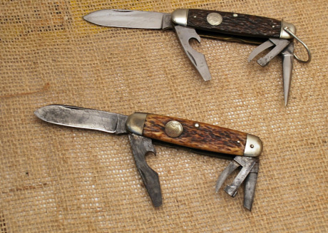 Two Pre-1940 Remington Official Boy Scout Knives