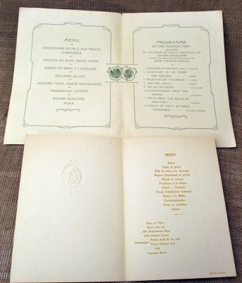 Christopher Johnson (CJ) Flag Brand Catalog, Stebbins Hardware Catalog and Two Iron and Steel Institute Banquet Dinner Menus - 5
