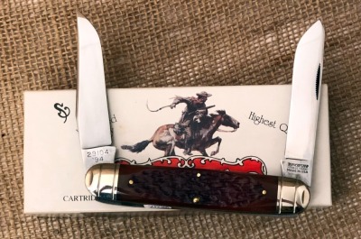 Winchester Cartridge Burnt Orange Bone Muskrat - 2