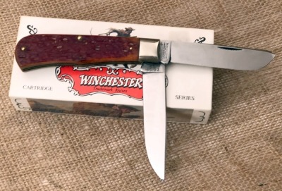 Winchester Burnt Orange Bullet Style Trapper - 2
