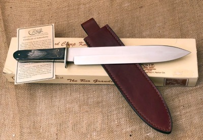 Case Buffalo Horn Rio Grande Camp Knife - 2