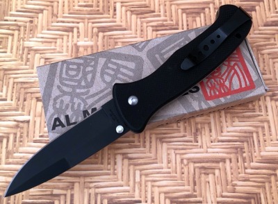 Al Mar G-10 Black Blade Locking Liner - 2
