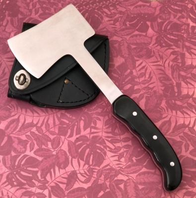 Buck 106 Black Micarta Hand Axe - 2