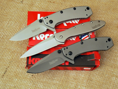 Trio of Kershaw Framelocks