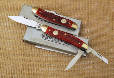 Jigged Red Bone Boker Germany Whittlers