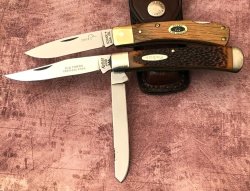 DU Schrade USA & Kabar Old Timers Trapper