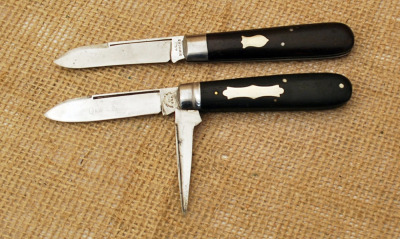Two Vintage Swell end Jacks: Simmons & Enderes