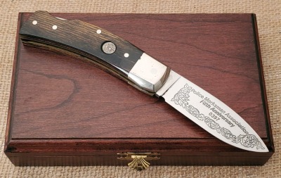 Smith & Wesson Fifth Anniversary Police Marksman Lockback