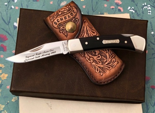 Schrade USA Wood LB5 Lockback