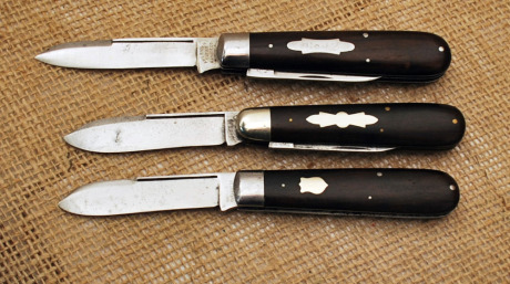Three Conn. Valley Vintage Knives
