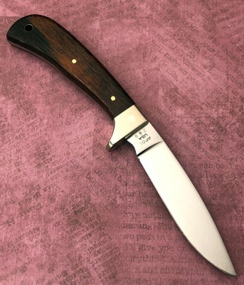 ALCAS Aurum Etching Wood Drop Point - 2