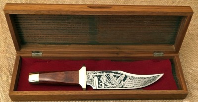 Aurum Etching Wood "Right to Keep and Bear Arms" and "Monarch of the Plains" - 2