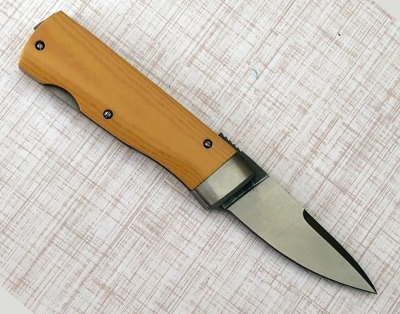 Benchmark Rolox Yellow Micarta Handle - 2