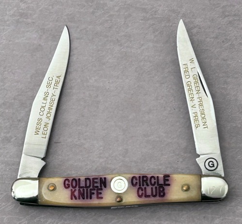 Colonel Coon Golden Circle Founder's Smooth White Bone Muskrat