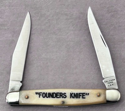 Colonel Coon Golden Circle Founder's Smooth White Bone Muskrat - 2