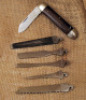 Napanoch Tool kit with five attachment blades