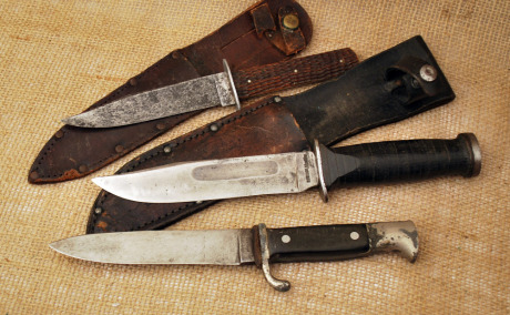 Robeson, Cattaraugus and Soffe Germany fixed blades