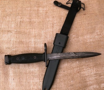 Military Issued Milpar US M7 Bayonet For an M16 - 2