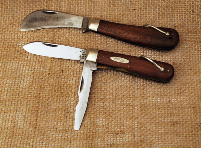 Case Vintage Wood Handled Knives