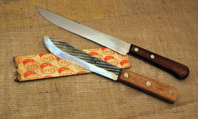 Vintage Household Pair of Knives