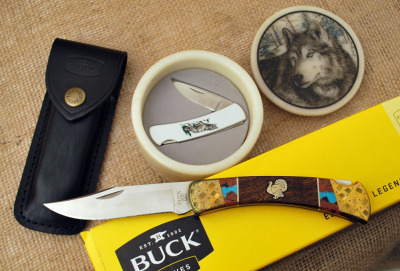Buck Brian Yellowhorse Turkey and Buck 525 Wolf