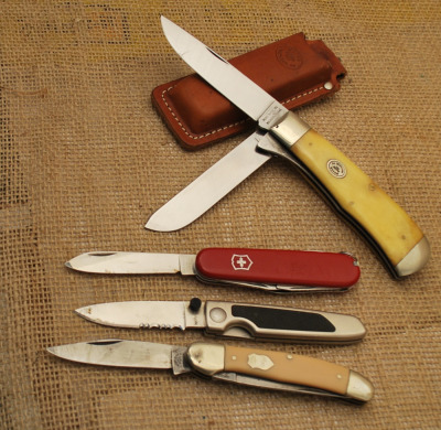 MooreMaker, Victorinox, Kershaw and Eye Brand