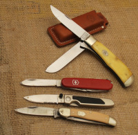 MooreMaker, Victorinox, Kershaw and Eye Brand