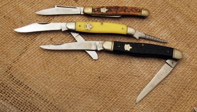 Three Vintage Keen Kutter Knives