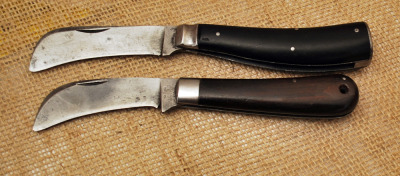 Southington and Russell Hawkbill Vintage Knives