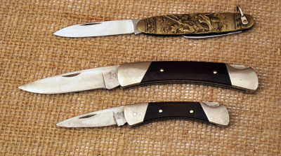 Three Various Knives