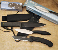 Three Cold Steel Knives