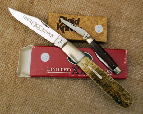 Two Case Made Knives: Rigid and 6143