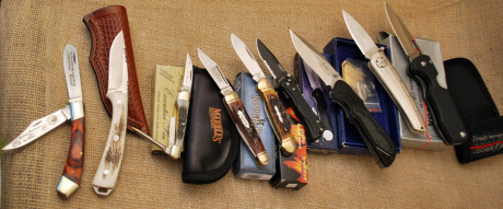 Nine Imported Knives: Trader's Ideal Assortment