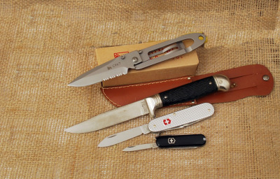Four Various Knives